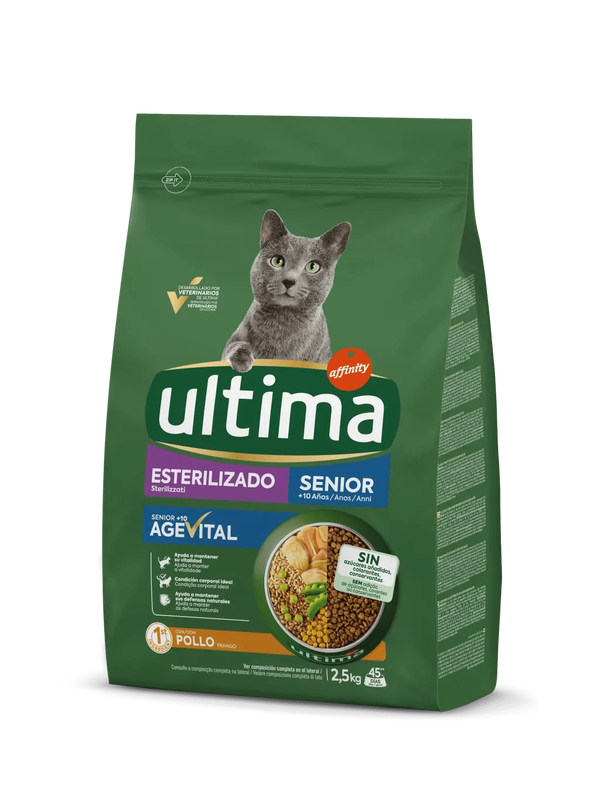 Esterilitzat S&egrave;nior amb Pollastre