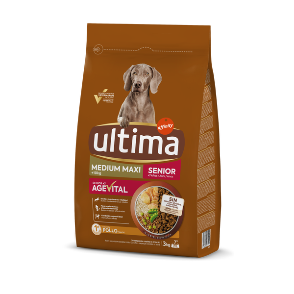 Medium-Maxi S&egrave;nior amb Pollastre