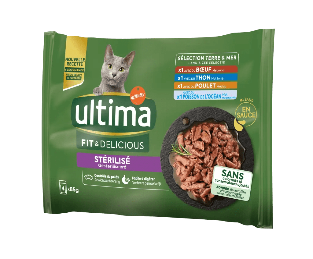 Ultima Cat Sterilized Chick/Beef/Tuna/Ocean Wet