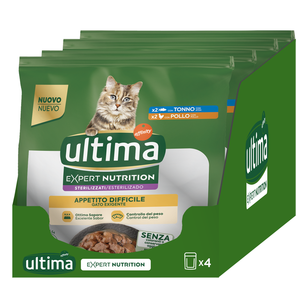 Expert Nutrition Sterilizzati Appetito Difficile con Tonno e Pollo