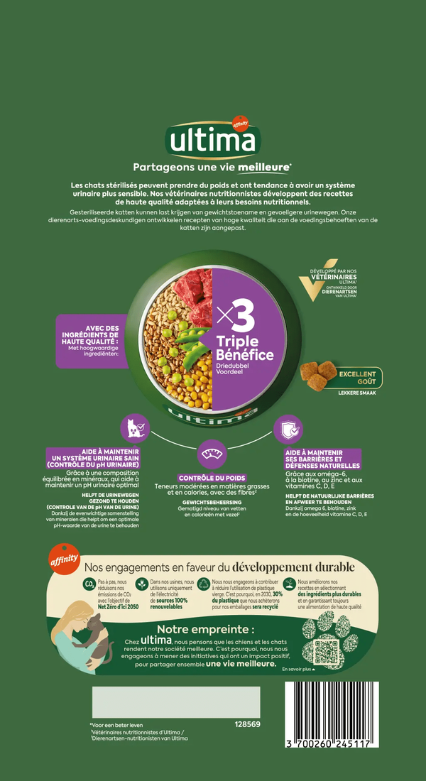 St&eacute;rilis&eacute; Adulte avec du B&oelig;uf