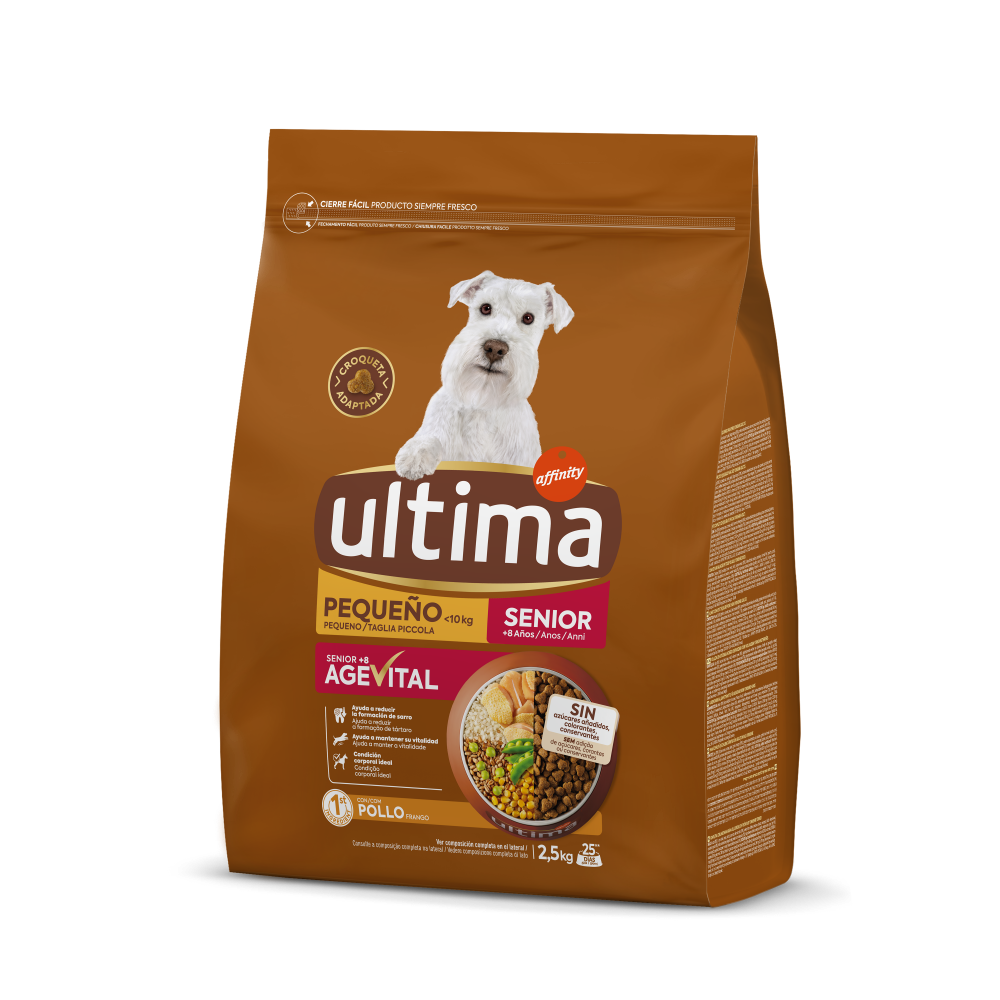 Peque&ntilde;o Senior con Pollo