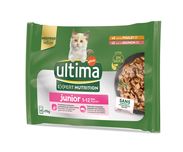 Expert Nutrition Junior avec du Poulet et du Saumon