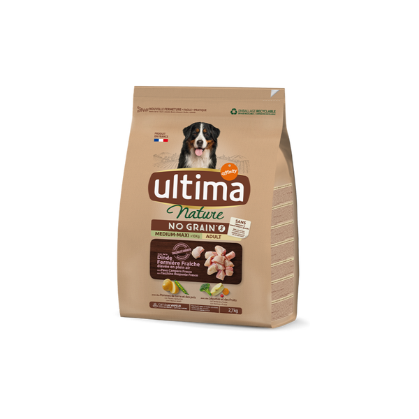 Nature No Grain Medium-Maxi amb Gall dindi