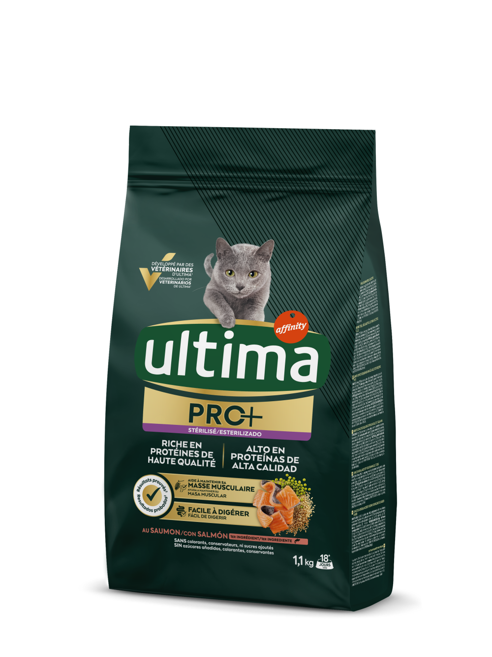 PRO+ Esterilizado con Salm&oacute;n