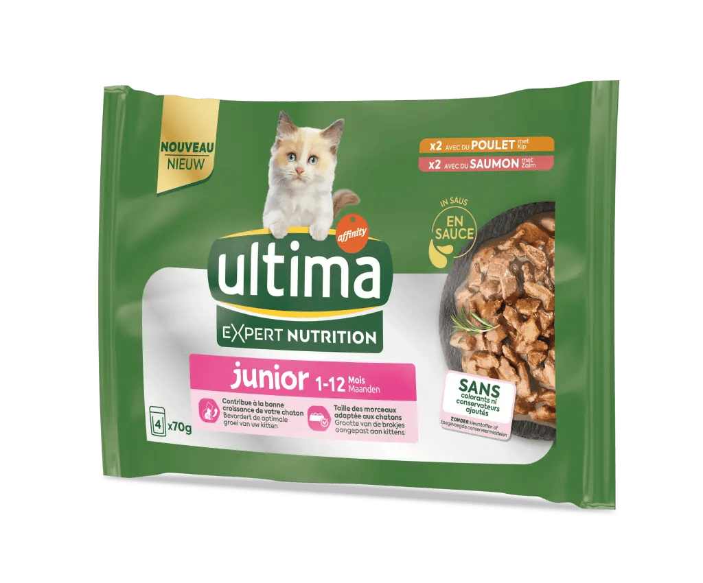 Expert Nutrition Junior avec du Poulet et du Saumon