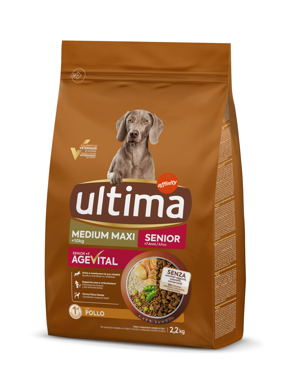 Medium-Maxi Senior con Pollo