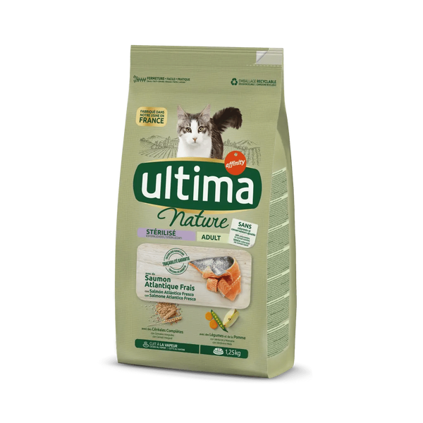 Nature St&eacute;rilis&eacute; avec du Saumon