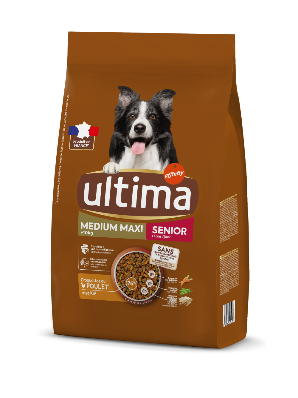 Medium-Maxi Senior avec du Poulet