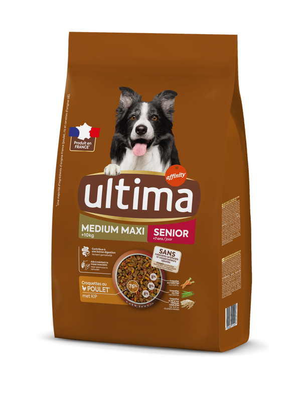 Medium-Maxi Senior avec du Poulet