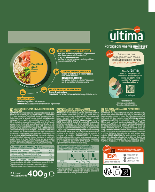 App&eacute;tit difficile avec de la Truite