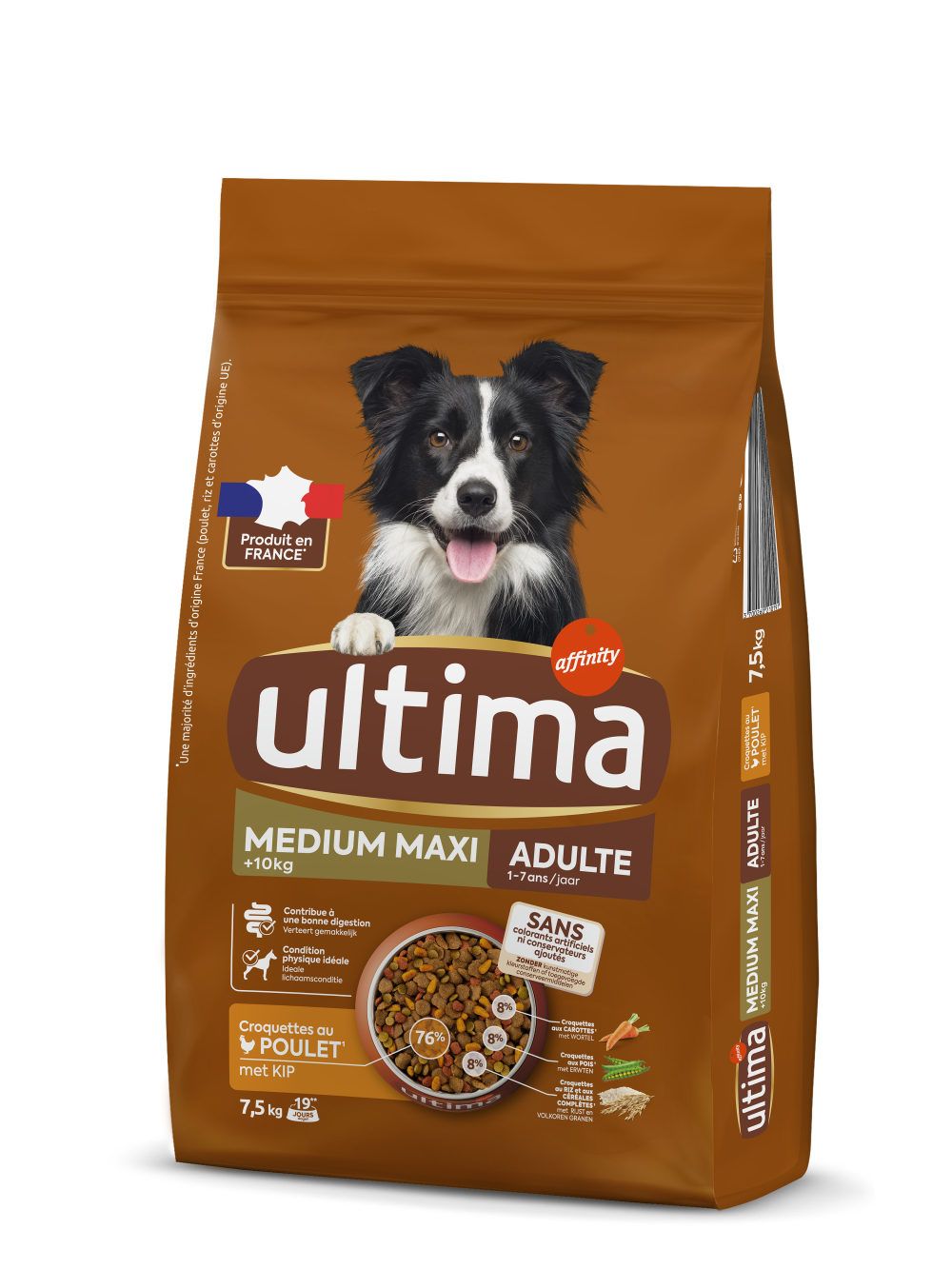 Medium-Maxi Adulte avec du Poulet