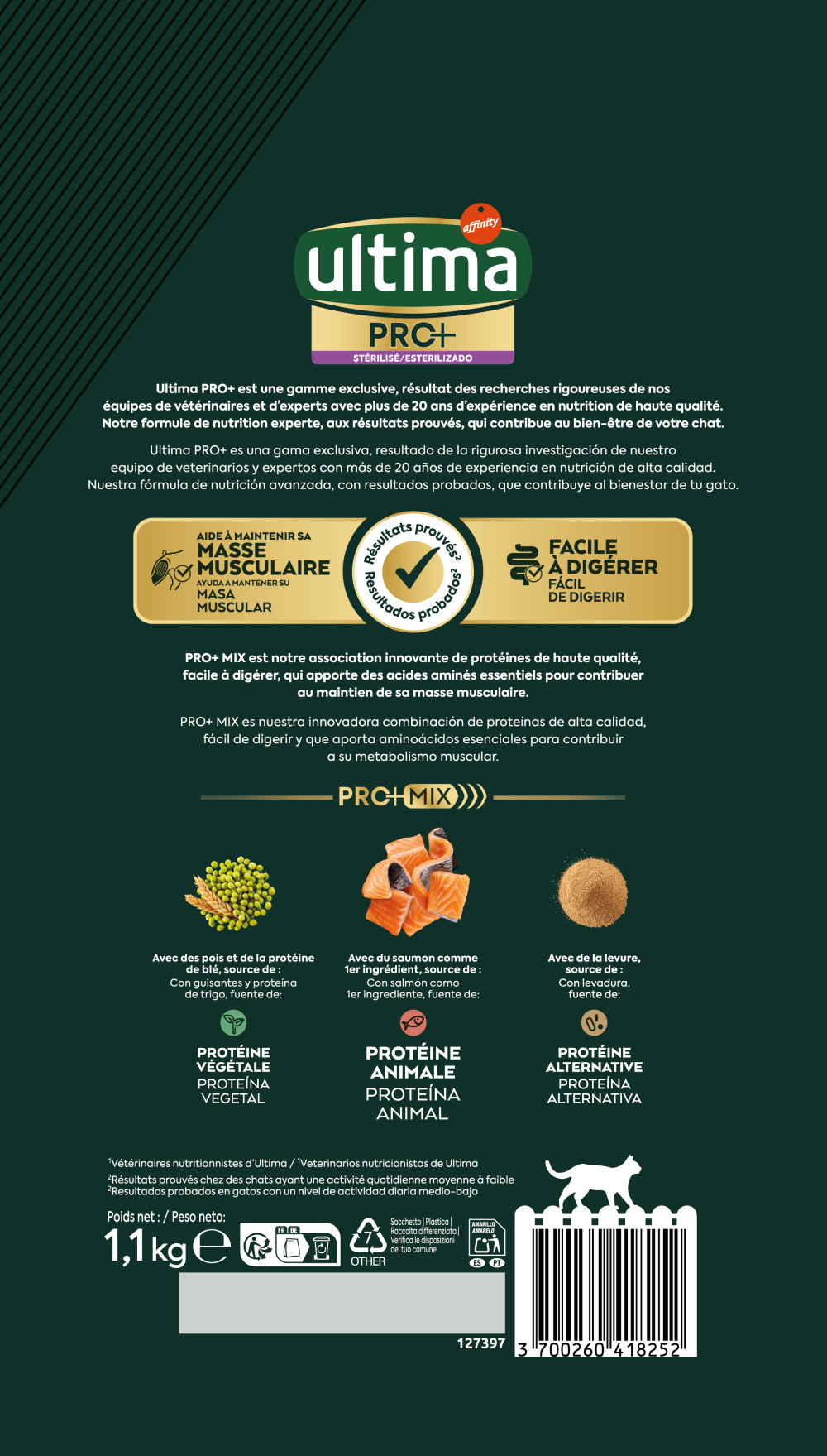 PRO+ Esterilizado con Salm&oacute;n