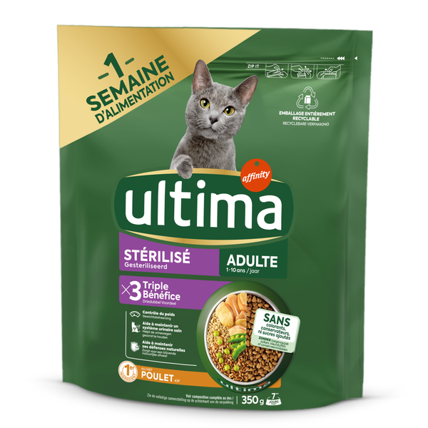 St&eacute;rilis&eacute; Adulte avec du Poulet