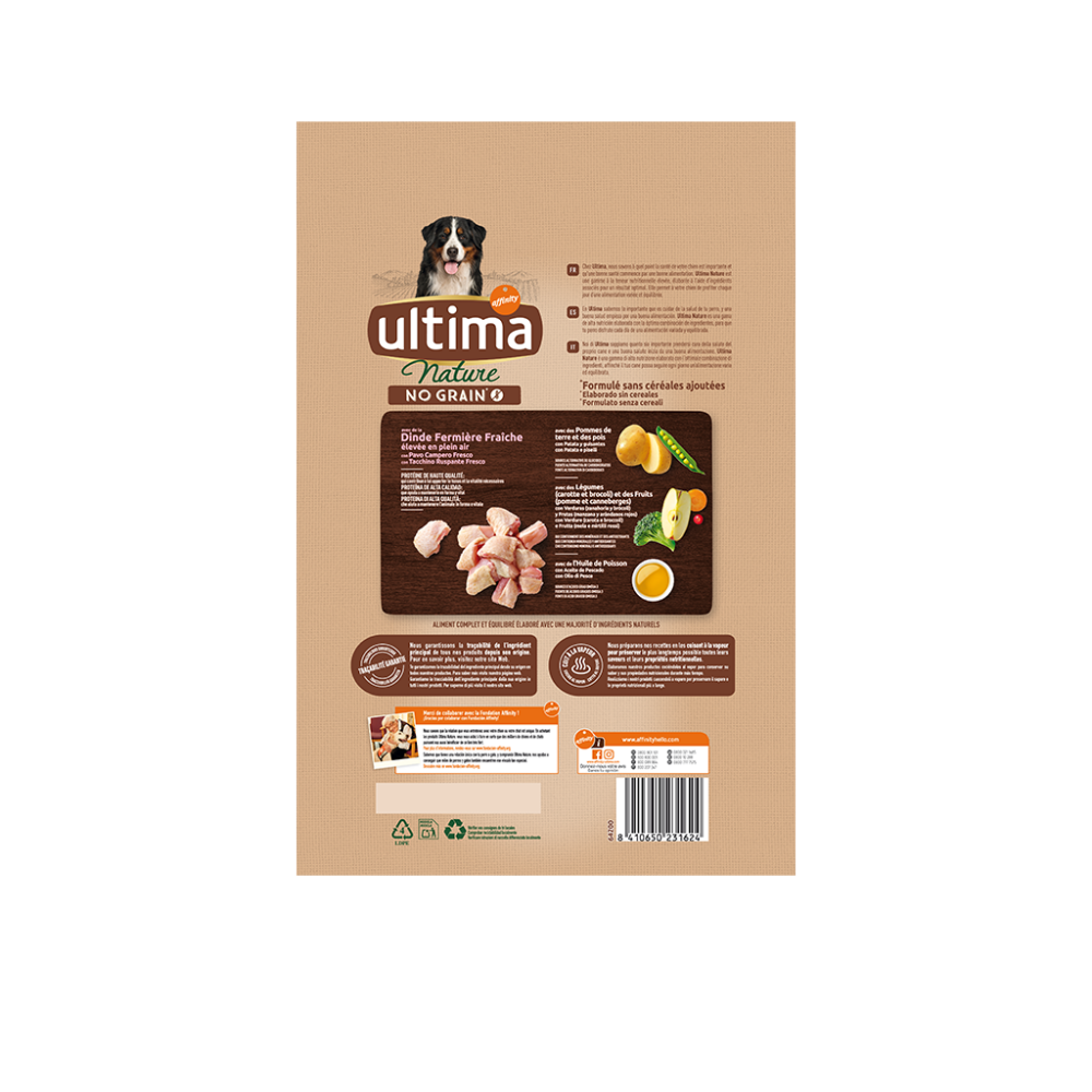 Nature No Grain Medium-Maxi amb Gall dindi