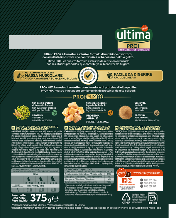 PRO+ Esterilitzat amb Pollastre