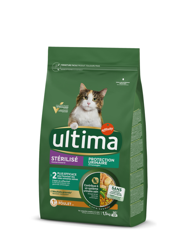 St&eacute;rilis&eacute; Protection Urinaire avec du Poulet