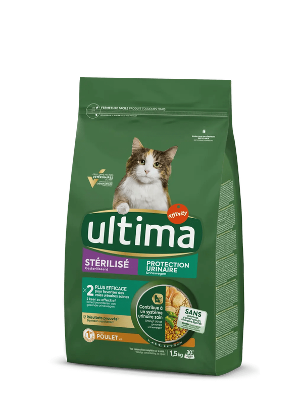 St&eacute;rilis&eacute; Protection Urinaire avec du Poulet