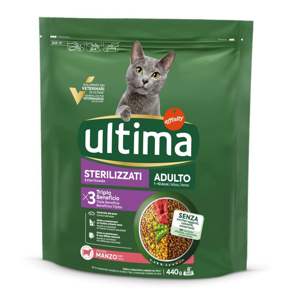 Sterilized Adult with Beef