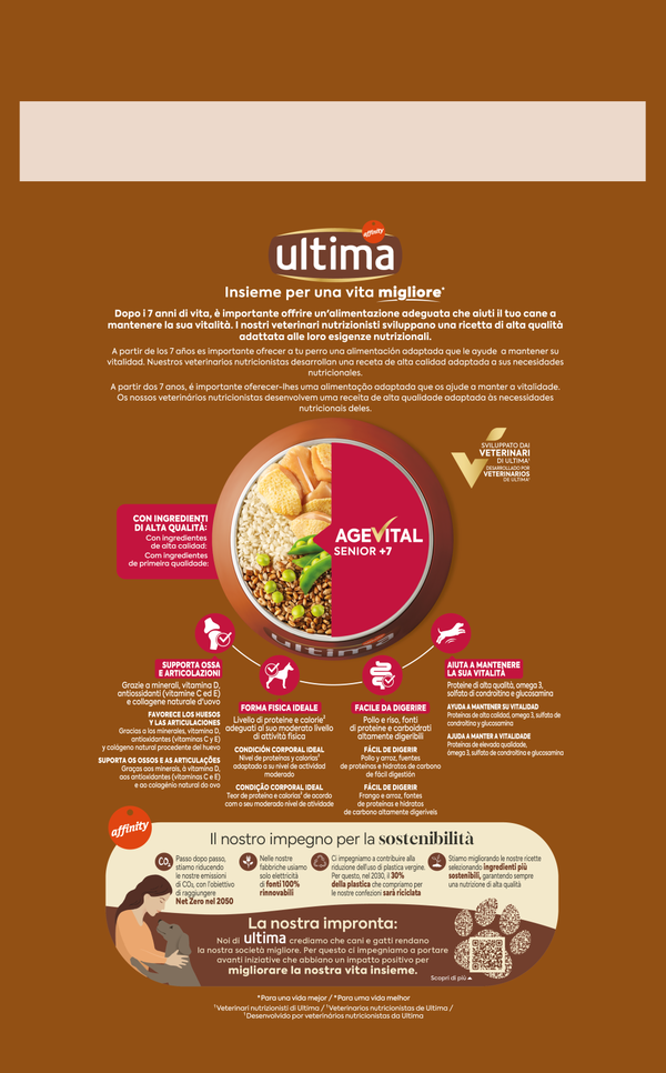 Medium-Maxi Senior con Pollo