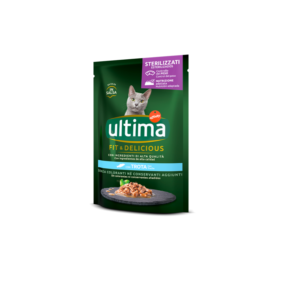 Ultima Cat Sterilized Trout Wet