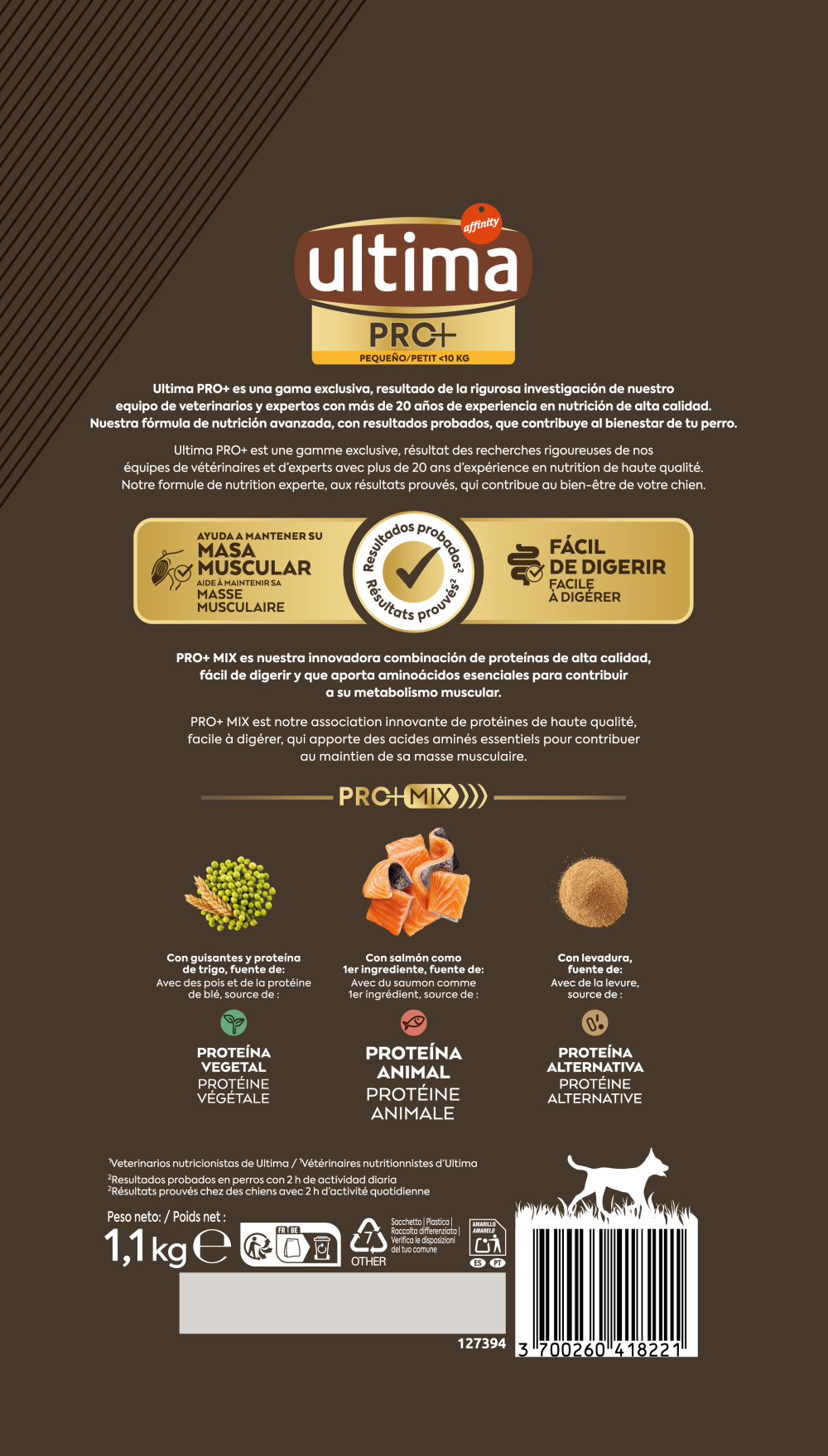 PRO+ Peque&ntilde;o con Salm&oacute;n