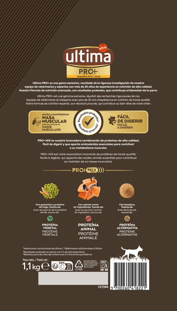 PRO+ Peque&ntilde;o con Salm&oacute;n