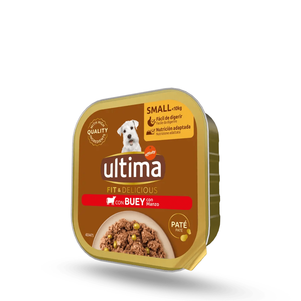 Fit & Delicious Pat&eacute; Petit Adult amb Bou