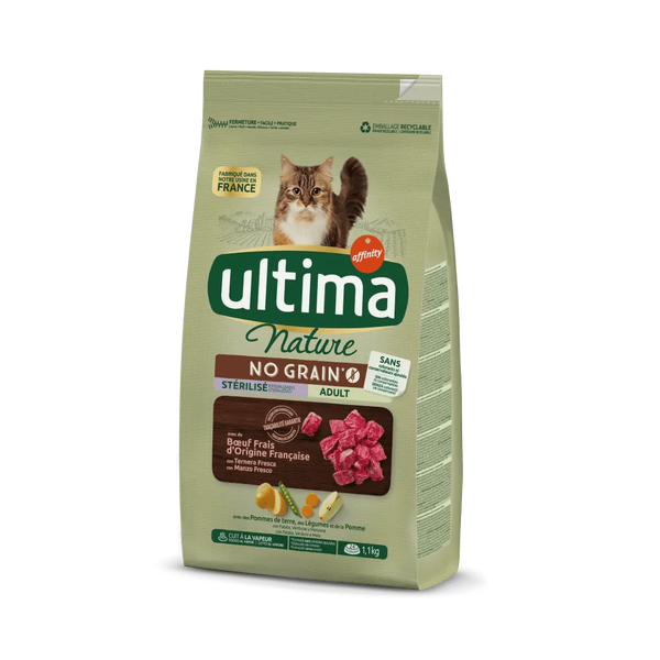 Nature No Grain Esterilitzats amb Bou