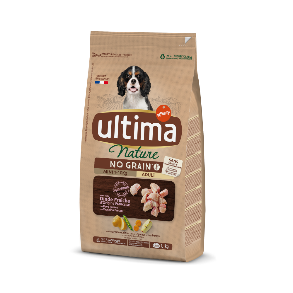 Ultima Nature No Grain Petit Adult amb Gall dindi