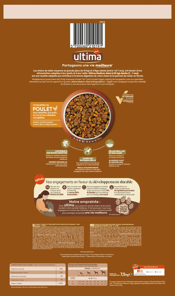 Ultima Dog Medium Chicken Dry