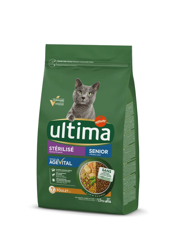 Sterilise +10 Ans avec du Poulet