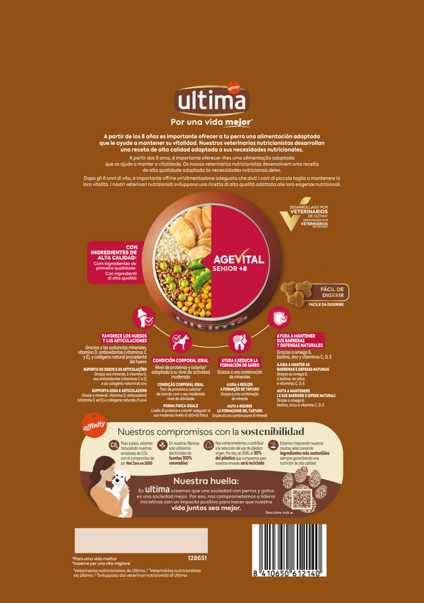 Peque&ntilde;o Senior con Pollo