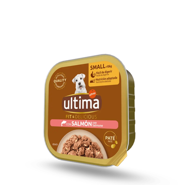 Fit & Delicious Pat&eacute; Petit Adult amb Salm&oacute;