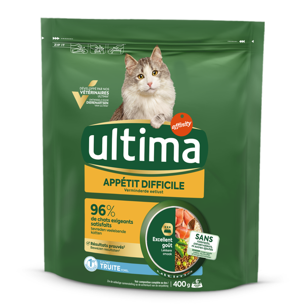 App&eacute;tit difficile avec de la Truite