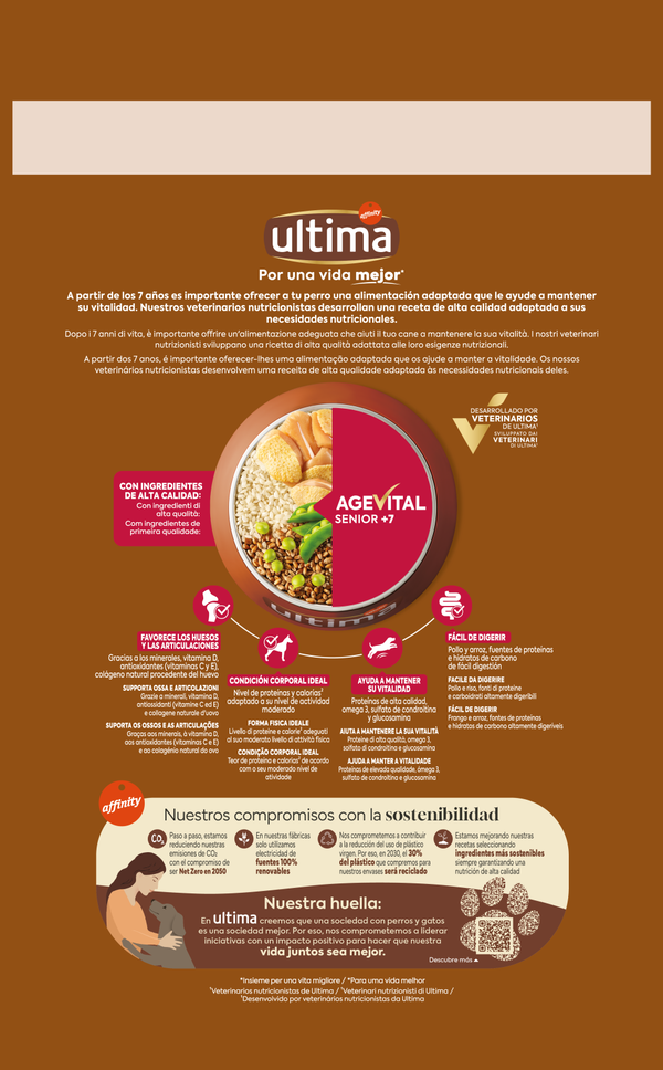Medium-Maxi S&egrave;nior amb Pollastre