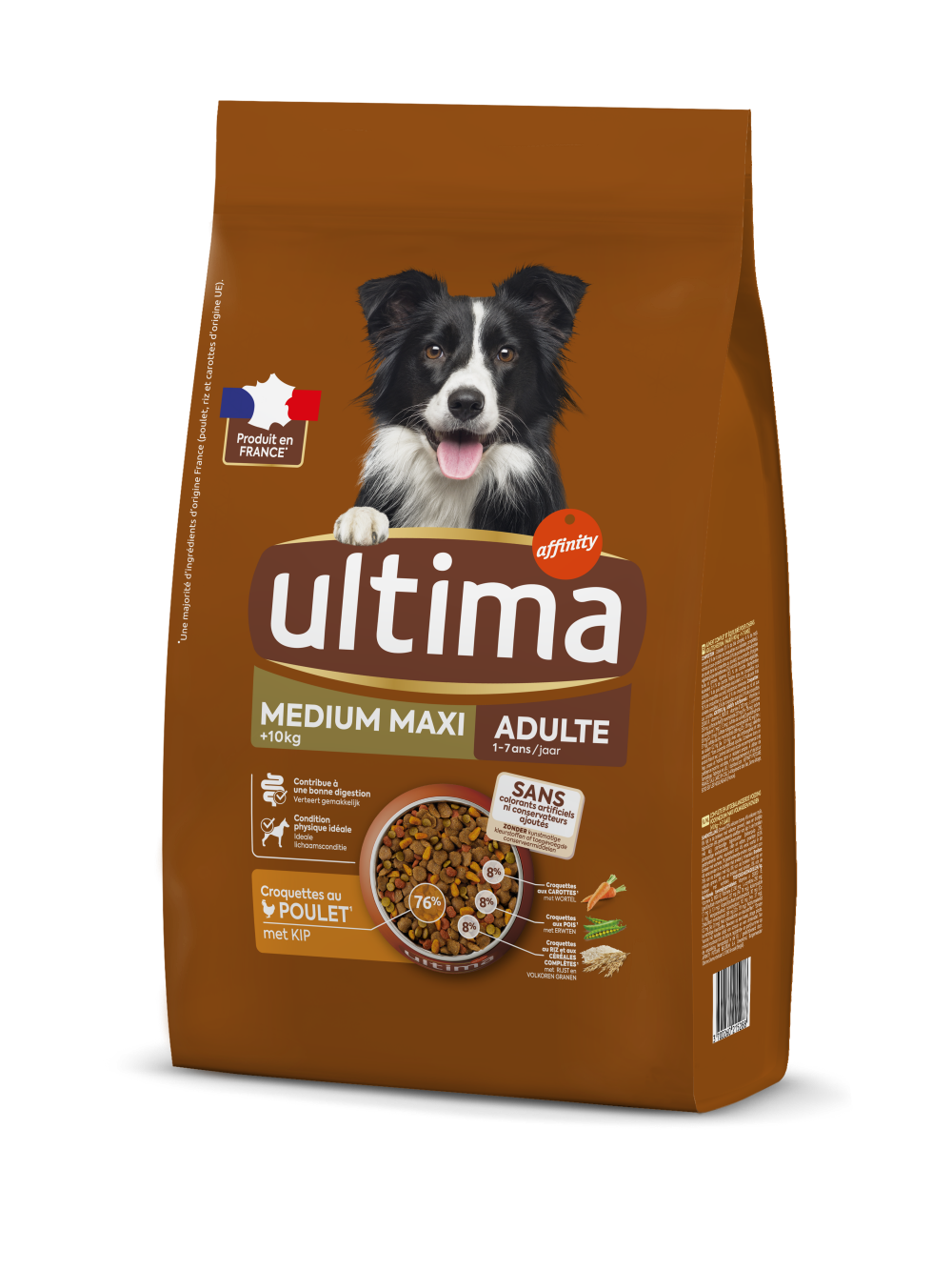 Medium-Maxi Adulte avec du Poulet