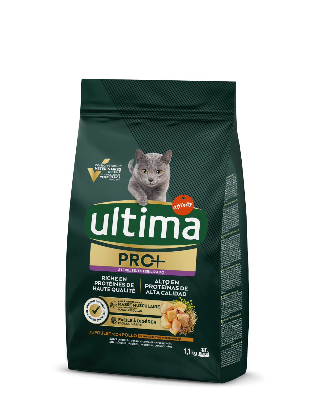 PRO+ Esterilizado con Pollo
