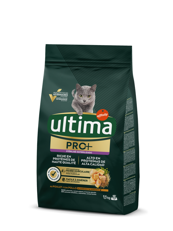 PRO+ Esterilizado con Pollo