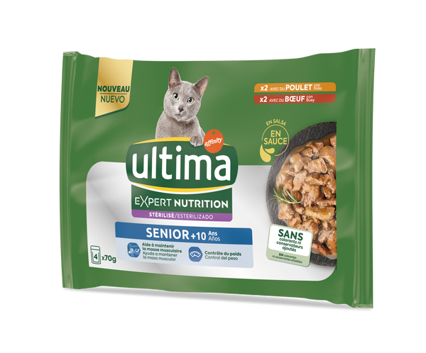 Expert Nutrition Esterilizado Senior con Pollo y Buey