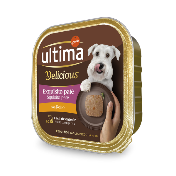 Fit & Delicious Pat&eacute; Taglia Piccola Adulto con Pollo