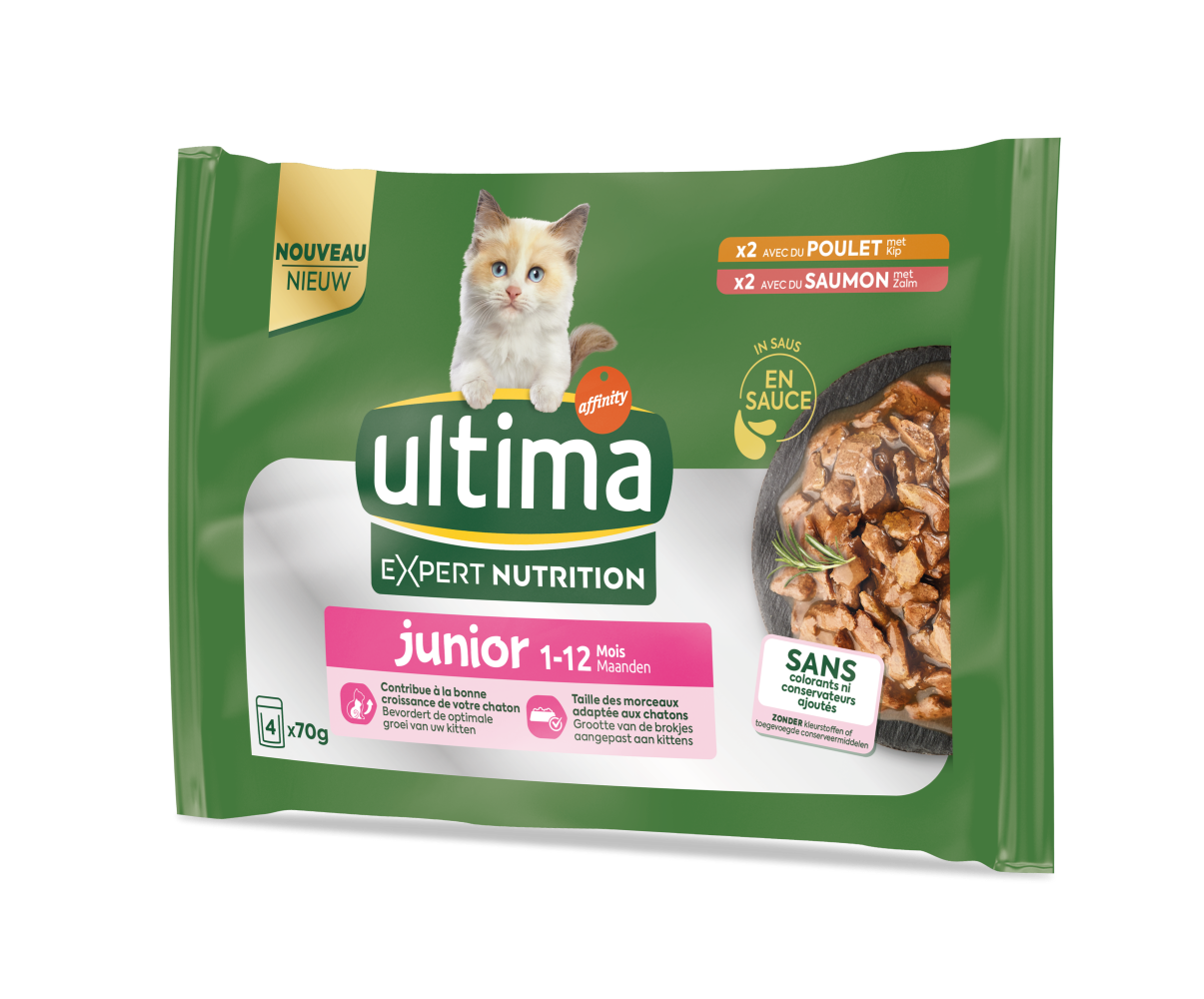 Expert Nutrition Junior avec du Poulet et du Saumon