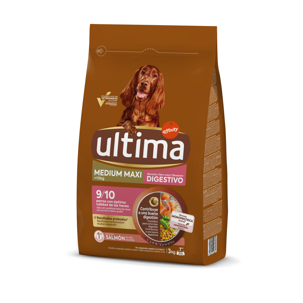 Medium-Maxi Bem-estar Digestivo com Salm&atilde;o