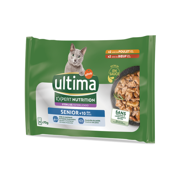 Expert Nutrition Esterilizado Senior con Pollo y Buey