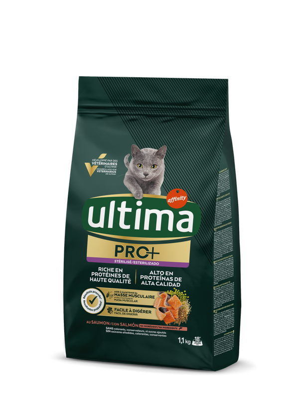 PRO+ Sterilized with Salmon
