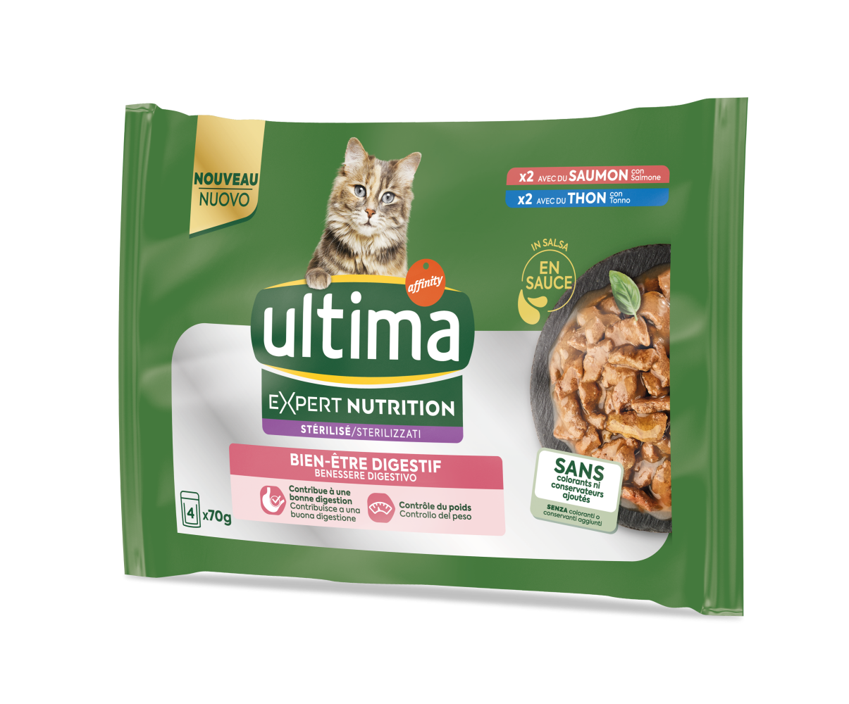 Expert Nutrition Sterilizzati Benessere Digestivo Con Salmone e Tonno