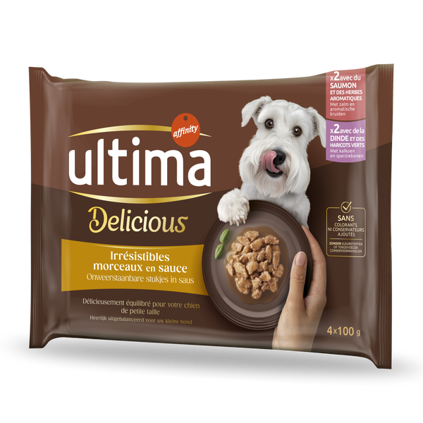 Fit & Delicious Petite Taille Adulte au Saumon et Dinde