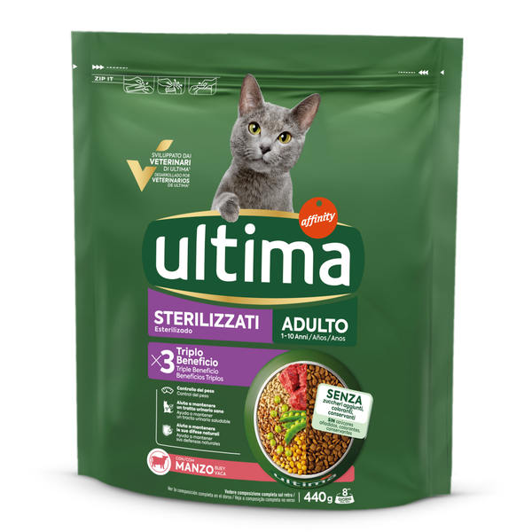 Esterilizado Adulto con Buey
