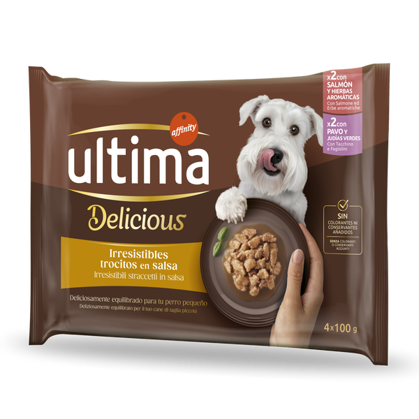 Fit & Delicious Small Adult com Salm&atilde;o e Peru