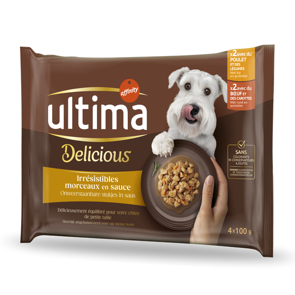 Fit & Delicious Petite Taille Adulte au Poulet et B&oelig;uf